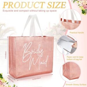 ⭐️Pink Shiny Bridesmaid Bag⭐️